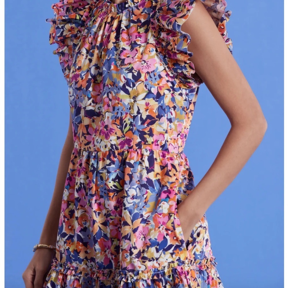 Tyler Boe Ursula Cotton Bouquet Dress - Picture 11 of 13